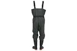 Vidaxl Chest Waders With Boots And Belt Dark Green Size 40 Vidaxl Chest Waders With Boots And Belt Dark Green Size 40