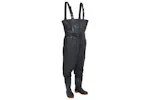 Vidaxl Chest Waders With Boots And Belt Black Size 44 Vidaxl Chest Waders With Boots And Belt Black Size 44