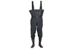 Vidaxl Chest Waders With Boots And Belt Black Size 44 Vidaxl Chest Waders With Boots And Belt Black Size 44