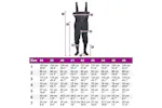 Vidaxl Chest Waders With Boots And Belt Black Size 44 Vidaxl Chest Waders With Boots And Belt Black Size 44