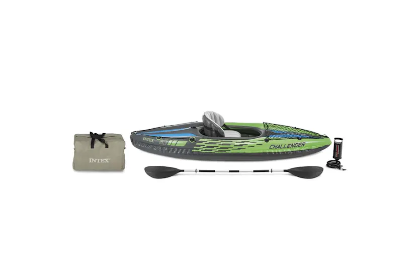 Intex Inflatable Kayak Challenger K1 274x76x33 Cm 68305np Intex Inflatable Kayak Challenger K1 274x76x33 Cm 68305np