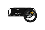 Vidaxl Bike Trailer Black Oxford Fabric And Iron Vidaxl Bike Trailer Black Oxford Fabric And Iron