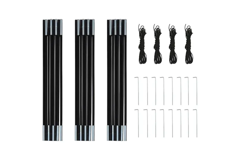 Vidaxl Camping Tent 4 Persons Navy Blue/light Blue Vidaxl Camping Tent 4 Persons Navy Blue/light Blue