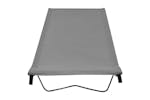 Vidaxl Camping Bed 180x60x19 Cm Oxford Fabric And Steel Grey Vidaxl Camping Bed 180x60x19 Cm Oxford Fabric And Steel Grey