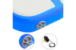 Vidaxl Inflatable Gymnastics Mat With Pump 60x100x20 Cm Pvc Blue Vidaxl Inflatable Gymnastics Mat With Pump 60x100x20 Cm Pvc Blue