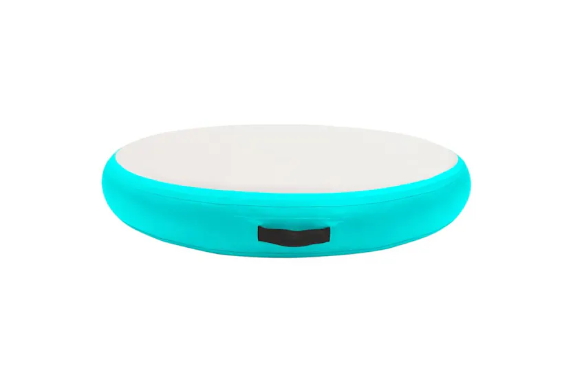 Vidaxl Inflatable Gymnastic Mat With Pump 100x100x10 Cm Pvc Green Vidaxl Inflatable Gymnastic Mat With Pump 100x100x10 Cm Pvc Green