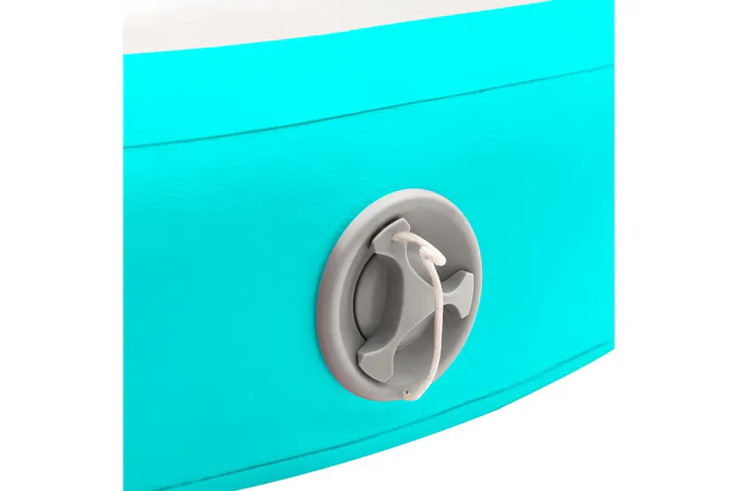 Vidaxl Inflatable Gymnastic Mat With Pump 100x100x10 Cm Pvc Green Vidaxl Inflatable Gymnastic Mat With Pump 100x100x10 Cm Pvc Green