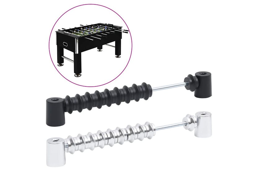 Vidaxl Football Table Scoreboards 2 Pcs Black And Silver Vidaxl Football Table Scoreboards 2 Pcs Black And Silver