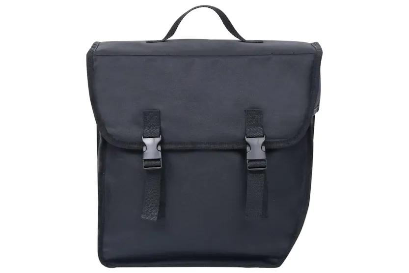Vidaxl Single Bicycle Bag For Pannier Rack Waterproof 21 L Black Vidaxl Single Bicycle Bag For Pannier Rack Waterproof 21 L Black