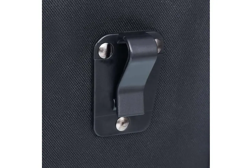 Vidaxl Single Bicycle Bag For Pannier Rack Waterproof 21 L Black Vidaxl Single Bicycle Bag For Pannier Rack Waterproof 21 L Black