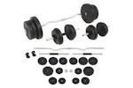 Vidaxl Barbell And Dumbbell Set 60 Kg Vidaxl Barbell And Dumbbell Set 60 Kg