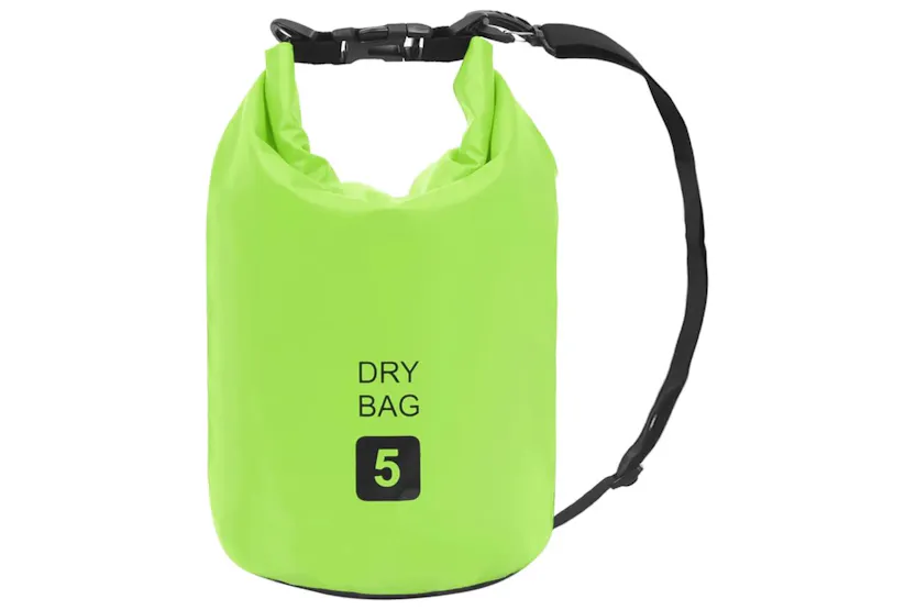 Vidaxl Dry Bag Green 5 L Pvc Vidaxl Dry Bag Green 5 L Pvc