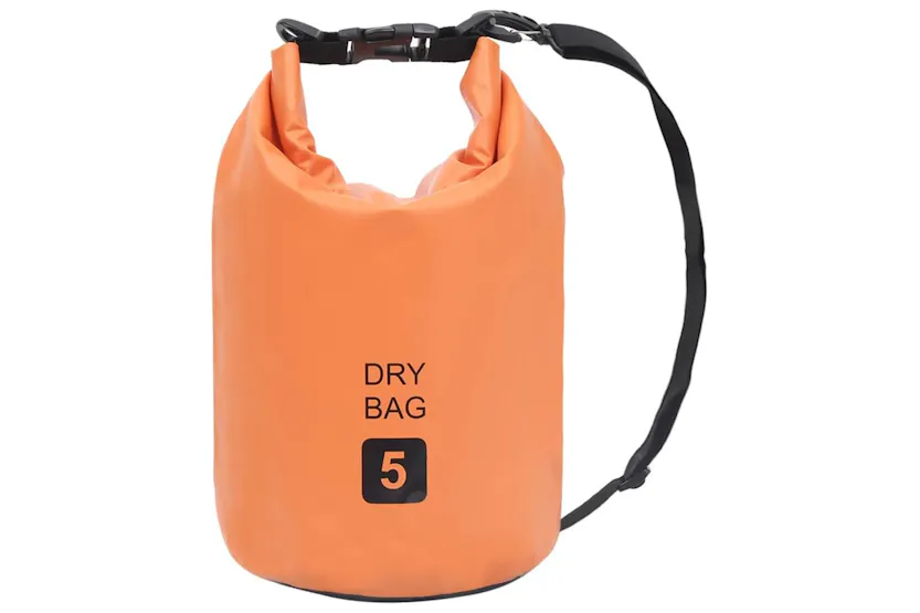 Vidaxl Dry Bag Orange 5 L Pvc Vidaxl Dry Bag Orange 5 L Pvc