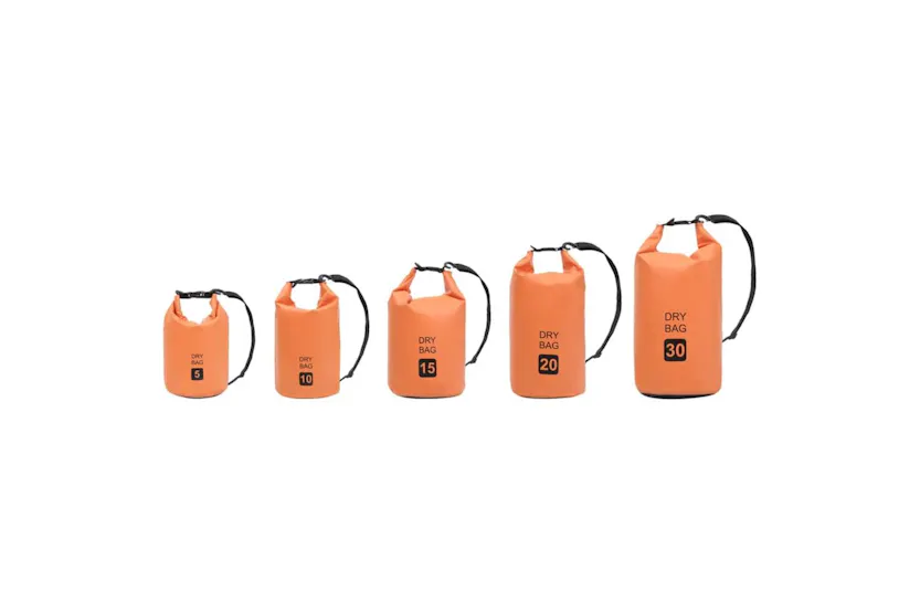 Vidaxl Dry Bag Orange 30 L Pvc Vidaxl Dry Bag Orange 30 L Pvc