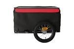Vidaxl Bike Trailer Black And Red 30 Kg Iron Vidaxl Bike Trailer Black And Red 30 Kg Iron