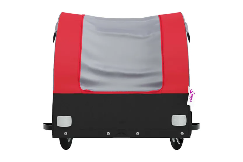 Vidaxl Bike Trailer Black And Red 45 Kg Iron Vidaxl Bike Trailer Black And Red 45 Kg Iron