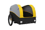 Vidaxl Bike Trailer Black And Yellow 45 Kg Iron Vidaxl Bike Trailer Black And Yellow 45 Kg Iron