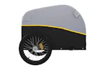 Vidaxl Bike Trailer Black And Yellow 45 Kg Iron Vidaxl Bike Trailer Black And Yellow 45 Kg Iron