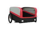 Vidaxl Bike Trailer Black And Red 45 Kg Iron Vidaxl Bike Trailer Black And Red 45 Kg Iron