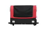Vidaxl Bike Trailer Black And Red 45 Kg Iron Vidaxl Bike Trailer Black And Red 45 Kg Iron