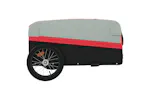 Vidaxl Bike Trailer Black And Red 45 Kg Iron Vidaxl Bike Trailer Black And Red 45 Kg Iron