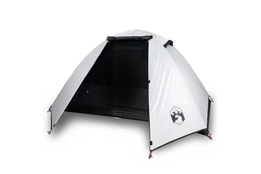 Vidaxl Camping Tent Dome 2-person White Blackout Fabric Waterproof Vidaxl Camping Tent Dome 2-person White Blackout Fabric Waterproof
