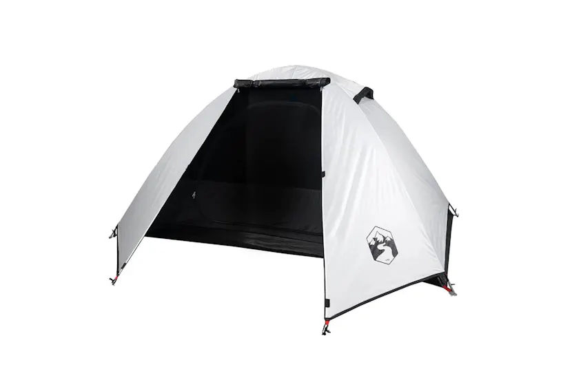 Vidaxl Camping Tent Dome 2-person White Blackout Fabric Waterproof Vidaxl Camping Tent Dome 2-person White Blackout Fabric Waterproof