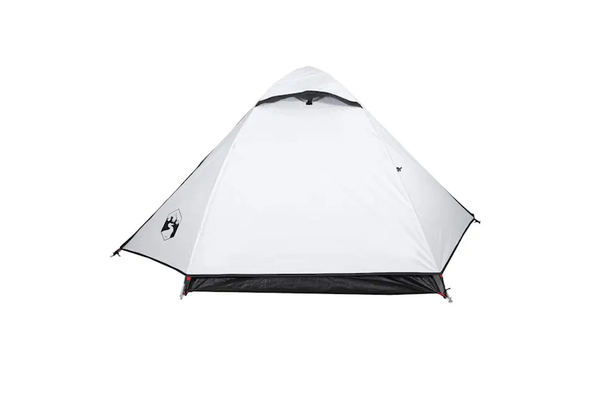 Vidaxl Camping Tent Dome 2-person White Blackout Fabric Waterproof Vidaxl Camping Tent Dome 2-person White Blackout Fabric Waterproof