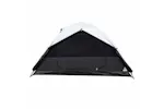 Vidaxl Camping Tent Dome 2-person White Blackout Fabric Waterproof Vidaxl Camping Tent Dome 2-person White Blackout Fabric Waterproof