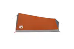 Vidaxl Camping Tent 2-person Grey And Orange Waterproof Vidaxl Camping Tent 2-person Grey And Orange Waterproof