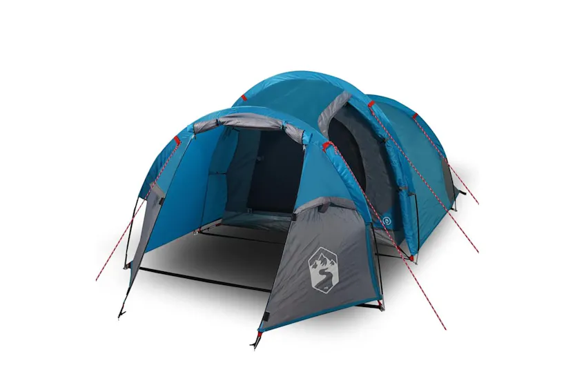 Vidaxl Camping Tent Tunnel 2-person Blue Waterproof Vidaxl Camping Tent Tunnel 2-person Blue Waterproof