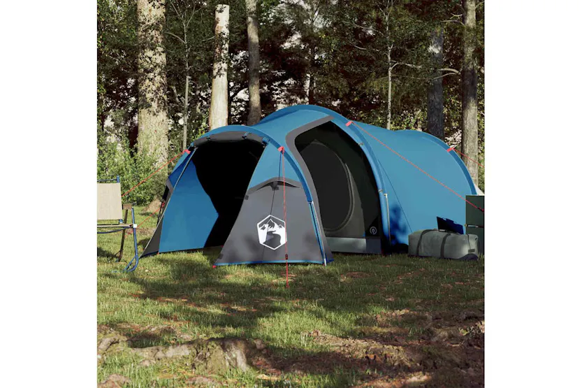 Vidaxl Camping Tent Tunnel 2-person Blue Waterproof Vidaxl Camping Tent Tunnel 2-person Blue Waterproof
