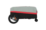 Vidaxl Bike Trailer Black And Red 30 Kg Iron Vidaxl Bike Trailer Black And Red 30 Kg Iron