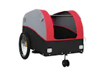 Vidaxl Bike Trailer Black And Red 45 Kg Iron Vidaxl Bike Trailer Black And Red 45 Kg Iron