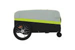 Vidaxl Bike Trailer Black And Green 45 Kg Iron Vidaxl Bike Trailer Black And Green 45 Kg Iron