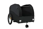 Vidaxl Bike Trailer Black 45 Kg Iron Vidaxl Bike Trailer Black 45 Kg Iron