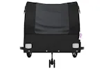 Vidaxl Bike Trailer Black 45 Kg Iron Vidaxl Bike Trailer Black 45 Kg Iron