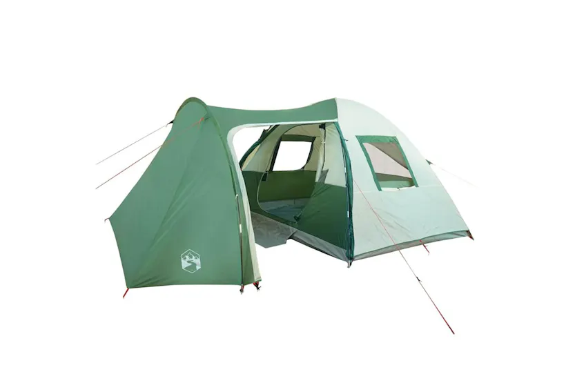 Vidaxl Family Tent Dome 6-person Green Waterproof Vidaxl Family Tent Dome 6-person Green Waterproof