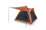 Vidaxl Camping Tent 4-person Grey And Orange Quick Release Waterproof Vidaxl Camping Tent 4-person Grey And Orange Quick Release Waterproof