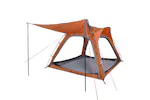 Vidaxl Camping Tent 4-person Grey And Orange Quick Release Waterproof Vidaxl Camping Tent 4-person Grey And Orange Quick Release Waterproof