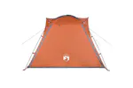 Vidaxl Camping Tent 4-person Grey And Orange Quick Release Waterproof Vidaxl Camping Tent 4-person Grey And Orange Quick Release Waterproof