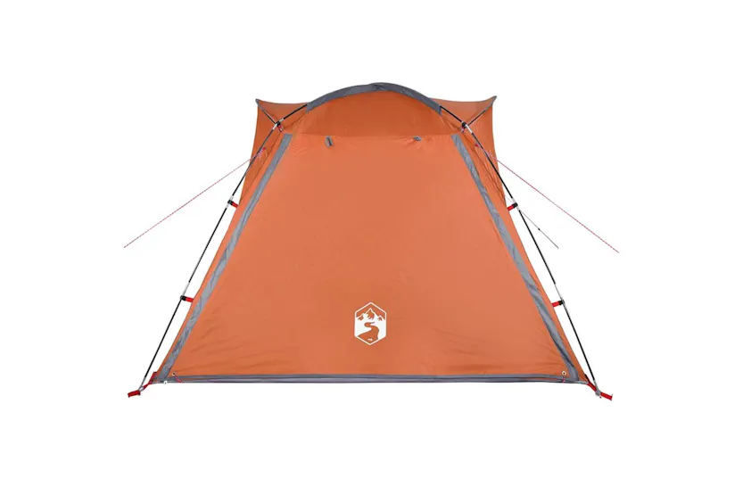 Vidaxl Camping Tent 4-person Grey And Orange Quick Release Waterproof Vidaxl Camping Tent 4-person Grey And Orange Quick Release Waterproof