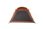 Vidaxl Camping Tent 4-person Grey And Orange Quick Release Waterproof Vidaxl Camping Tent 4-person Grey And Orange Quick Release Waterproof