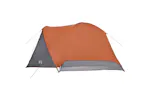 Vidaxl Family Tent With Porch 6-person Grey And Orange Waterproof Vidaxl Family Tent With Porch 6-person Grey And Orange Waterproof
