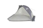 Vidaxl Beach Tent Grey 268x223x125 Cm 185t Polyester Vidaxl Beach Tent Grey 268x223x125 Cm 185t Polyester