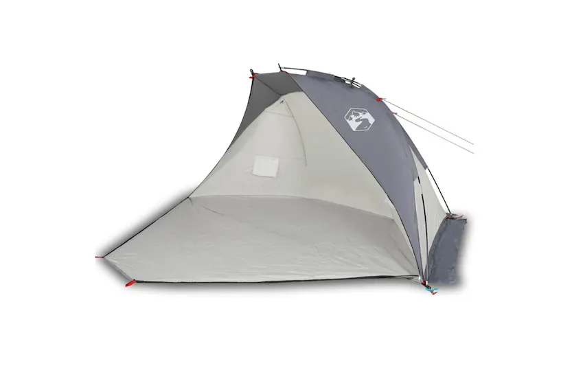 Vidaxl Beach Tent Grey 268x223x125 Cm 185t Polyester Vidaxl Beach Tent Grey 268x223x125 Cm 185t Polyester