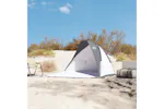 Vidaxl Beach Tent Grey 268x223x125 Cm 185t Polyester Vidaxl Beach Tent Grey 268x223x125 Cm 185t Polyester