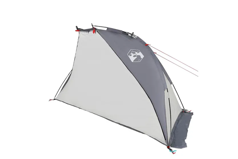 Vidaxl Beach Tent Grey 268x223x125 Cm 185t Polyester Vidaxl Beach Tent Grey 268x223x125 Cm 185t Polyester