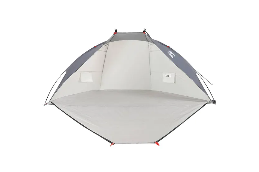 Vidaxl Beach Tent Grey 268x223x125 Cm 185t Polyester Vidaxl Beach Tent Grey 268x223x125 Cm 185t Polyester