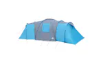 Vidaxl Family Tent Dome 12-person Blue Waterproof Vidaxl Family Tent Dome 12-person Blue Waterproof